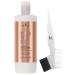 BlondeMe 6% 20 Volume Premium Developer Oil Formula 33.8 oz and M Hair Designs Tint Brush/Comb (Bundle 2 items) BM 20 Volume