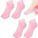 2 Pairs Silicone Socks for Women Moisturizing Socks Silicone Pedicure Socks Anti-Slip Silicone Socks for Repairing Cracked Heel Dry Feet Moisturizing Feet and Softening Rough Skin