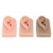 Flexible Reusable Human Ear Model for Acupuncture Training - 3pcs Right Ear, 3 Colors - Buy Online on GoSupps.com