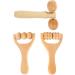 Handmade Wood Therapy Massage Tools Set - 3 Pcs Roller for Full Body Muscle Relief Neck Waist & Legs - Buy Online on GoSupps.com