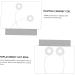 FOMIYES 2pcs White Mechanical Ceramics Machine Parts 9.5X2.5CM White - Buy Online on GoSupps.com