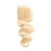 Mila Blonde 613# Real Hair Lace Closure - 100% Remy Brazilian Body Wave 10 (4x4) with Baby Hair - International Shipping Available - Buy Online on GoSupps.com