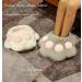 Shairmb Heated Foot Warmer for Women | Cat's Claw Plush Foot Warmer & Cozy Hot Water Bottle Bag | 38x38cm White - Buy Online on GoSupps.com