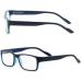 Readerest Blue Light Blocking Reading Glasses 2.25 Magnification | Computer Glasses for Men and Women | Anti Glare, Anti Eyestrain, UV Protection | Black/Blue 2.25x - Buy Online on GoSupps.com