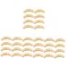 Healvian 16 Pairs High Heels Heel Stickers Outdoor Heel Cushions Loose Comfortable Heel Cushions Heel Protector for High Heel Comfortable Heel Stickers Women's Follow up Polyurethane Adjust
