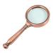 Dragon Handle 10 Times Magnifying Glass (Color : Bronze) Made in China