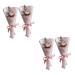 ABOOFAN 4 Pcs Rose Flower Mema Gifts Flower Soap Bouquet Flower Bouquet Flowers Bouquet Presents The Gift Artificial Flower Bundles Rose Gift Roses Bouquet Decorate Preserved Flower