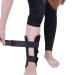 Breathable Foot Drop Orthosis Ankle Support Brace Adjustable Compression Ankle Braces for Sports for Sprain and Arthritis Recovery - BLACK(S)
