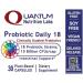 Quantum Nutrition Labs Probiotic Daily 18 - Probiotics for Digestive Health Probiotics for Women and Men with Lactobacillus Acidophilus Reuteri for Healthy Gut Microbiome - 30 Vegetarian Capsules - Buy Online on GoSupps.com