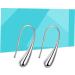 CALLARON 2pcs Gifts for An Anniversary Ladies Earrings Gifts for Her Wife Metallic Earrings Silver Earrings Gift for Wife Girl's Earrings Portable Earrings Simple Accessories Ear Hook Miss Medium Silver - Buy Online on GoSupps.com