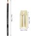 Eyebrow Pencil Set Brow Pencil Sharpener Waterproof Eyebrow Pencil for Perfect Makeup Brow Makeup Tool with Sharpener for Student Office Workers(Black) - Buy Online on GoSupps.com