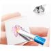 VILLCASE 3 Sets Ring Palette - Nail Art Display & Mixing Kit | Mini Stainless Steel Nail Accessories 7.6x5.1cm - Buy Online on GoSupps.com