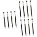 Hemoton 12 Pcs Eye Make-up Brush Kit Makeup Brush Lip Scruber Eye Shadow Brush Theive Cosmetics Makeup Tool - Buy Online on GoSupps.com