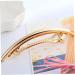 Metal Hair Clips for Women Simple Retro Large French Barrettes Hair Accessories for Women (Gold) Hair Clippers Hair Care - Buy Online on GoSupps.com