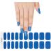  NOOVES NOOVES Nails - Premium Precursed Gel Nail Polish - Sea Water - Blue | Semi-Permanent Gel Nail Strips | Gel Nail Stickers | Gel Nail Stickers - Buy Online on GoSupps.com