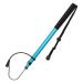 Komclub Telescopic fishing gate made of aluminum alloy fishing accessories with fishing hooks and rubber grinding suitable for sweet and salt water fishing 90cm