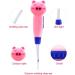 Animal Character Ear Wax Removal Tool with LED Light - 4 Pcs Set for Kids, Baby, and Adults (Random Character Design) - Buy Online on GoSupps.com