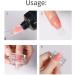 10 Pcs Transparent Nail Tips Clips | Clear Polygel Nail Art Tool for DIY Manicure & Extensions - Buy Online on GoSupps.com