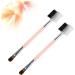 1 Double Ended Brow Brush Eyelash Brush Concealer professional cosmetics brush Double-headed Eyeshadow Brush eyelash comb Eyeshadow Makeup Brush Miss major applicator - Buy Online on GoSupps.com