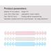 CHAW Comfortable Ear Strap Hook-Adjustable Extension Strap Can Reduce Ear Pain For Children And Adults White - Buy Online on GoSupps.com