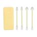 Silicone Cotton Swabs - 4pcs Double Tipped Reusable Makeup & Ear Buds | Eco-Friendly & Safe for Baby Beauty - Buy Online on GoSupps.com