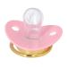 Bling Pacifiers - Heart Shaped Pink Pacifiers for Newborns | Sleep Better with Stylish Baby Soothers - International Shipping Available - Buy Online on GoSupps.com