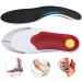 Cubitus Varus Flat Foot Orthopedic Insoles for Men & Women - Arch Support & Plantar Fasciitis Relief (EU Size 40-46 - Buy Online on GoSupps.com