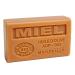 Savon de Marseille - Nourishing French Soap Made With Pure Organic Olive Oil and Shea Butter - Honey Fragrance - 125 Gram Bar