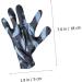 FRCOLOR 1 Pair Hand Cracked Hands Gloves Hand Softening Gloves Night Gloves for Dry Hands Spa Bedtime Gloves Hydrating Hand Care Gel Exfoliating Aluminum Platinum Paper - Buy Online on GoSupps.com