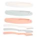 Beavorty 6-part women's face razor Rasuradoras Para Homme men's suits Face rasier Life eyebrow razor eyebrow set man eyebrow scraper set