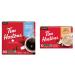 Tim Hortons French Vanilla Coffee Keurig K-Cup Pods Flavoured Medium Roast 30 Count (Imported from Canada) & French Vanilla Cappuccino Flavoured Coffee Single Serve Keurig K-Cup Pods 10 Count