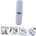 Frcolor Travel Toothbrush Case Set - 4 Portable Holders for Toothbrushes & Toothpaste | Ideal for International Shipping - Buy Online on GoSupps.com