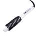 32mm Curling Iron Brush Hot Hair Curler Brush Ceramic Tourmaline Ionic Curling Comb Volumizing Brush Hot Round Brush for Long Hair Hair Straightening Brush LCD Display Styling Curly Brush