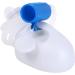 Plastic Portable Pee Bottles Urinals for Men Spill Proof 2000ML Portable Urine Mobile Bottle Bed Pan(White) - Buy Online on GoSupps.com