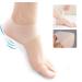 Restorative 2 Pairs Gel Heel Protector Sleeves - Silicone Pads for Cracked Heels Achilles Tendinitis & Plantar Fasciitis Relief - International Shipping Available - Buy Online on GoSupps.com