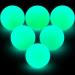 Street Hockey Balls Glow in The Dark Ball Sports Balls for Indoor Outdoor Field Road Roller Hockey Games 6