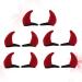 10th Devil Horn Hair Clips | Halloween Party Accessories | Masquerade Headband & Demon Horns for Kids - Buy Online on GoSupps.com