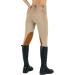 Beroy Kids Horse Riding Knee-Patch Breeches - Khaki X-Small - Buy Online on GoSupps.com