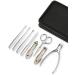 Nail Clippers Kit Nail Clipper Set Men 9-Piece Nail Clipper Set with Built-in Nail File Grooming Set for Office Bedroom Travel Tool Nail Care Set Travel Nail Clippers - Buy Online on GoSupps.com