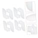 4 Pairs Bunion Spacers | Hallux Corrector & Foot Stretchers | Big Toe Separators | White Foot Pain Relief - Buy Online on GoSupps.com