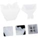 COHEALI 3pcs Storage Box Mold Resin Tray Molds Silicone Jewelry Tray DIY Silicone Mold Jewelry Plate Crystal 8.5X8.5X8CMx3pcs Water Dropletsx3pcs - Buy Online on GoSupps.com