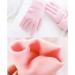 Moisturizing Spa Gloves - Unisex Pink Gel Gloves for Softening & Whitening | Best Spa Treatment - Buy Online on GoSupps.com