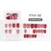 dijiusidy False Nail Perfect Matching Simple to Wear Fingernail Full Coverage Press Type Strong Viscosity Adjustable Paster Type 2 F741 Type 2 F741 - Buy Online on GoSupps.com