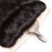 Mila Real Hair Lace Frontal Closure | 13x4 Brazilian Virgin Remy Hair | Natural Black with Baby Hair | Smooth & Free Part 20/50cm - Buy Online on GoSupps.com