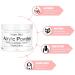120g Clear Acrylic Nail Powder - Professional Polymer for 3D French Nails & Manicure Extensions - Durable Beauty Gifts - Buy Online on GoSupps.com