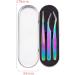 Uuyy Eyelash Extension Tweezers Set - Curved & Straight 3-Piece Kit with Storage Box for Precision Application | Perfect Eyelash Tools for Women - Buy Online on GoSupps.com