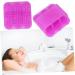 Tovinanna Silicone Scalp Massage Brush Purple Hair Scales Brush for Head Cleaning & Relaxation (8.5x3cm) Perfect for At-Home Spa Treatment - Buy Online on GoSupps.com