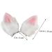 FRCOLOR 2 Pairs Hair Extensions Clips Rabbit Cosplay Hairclips Hair Clips Hairpin for Hair Accessories Rabbit Ear Headdress Women Hair Clip Issue Card Child Cats and Dogs Fabric - Buy Online on GoSupps.com