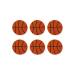 Decora 0500401 Pack of 6 Basketballs Sugar Decor - Perfect for Celebrations & Events | International Shipping Available - Buy Online on GoSupps.com