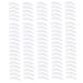 Buy Mini Disposable Curved Makeup Spatulas | 100Pcs Cosmetic Spoon for Creams & Facial Use | International Shipping - Buy Online on GoSupps.com